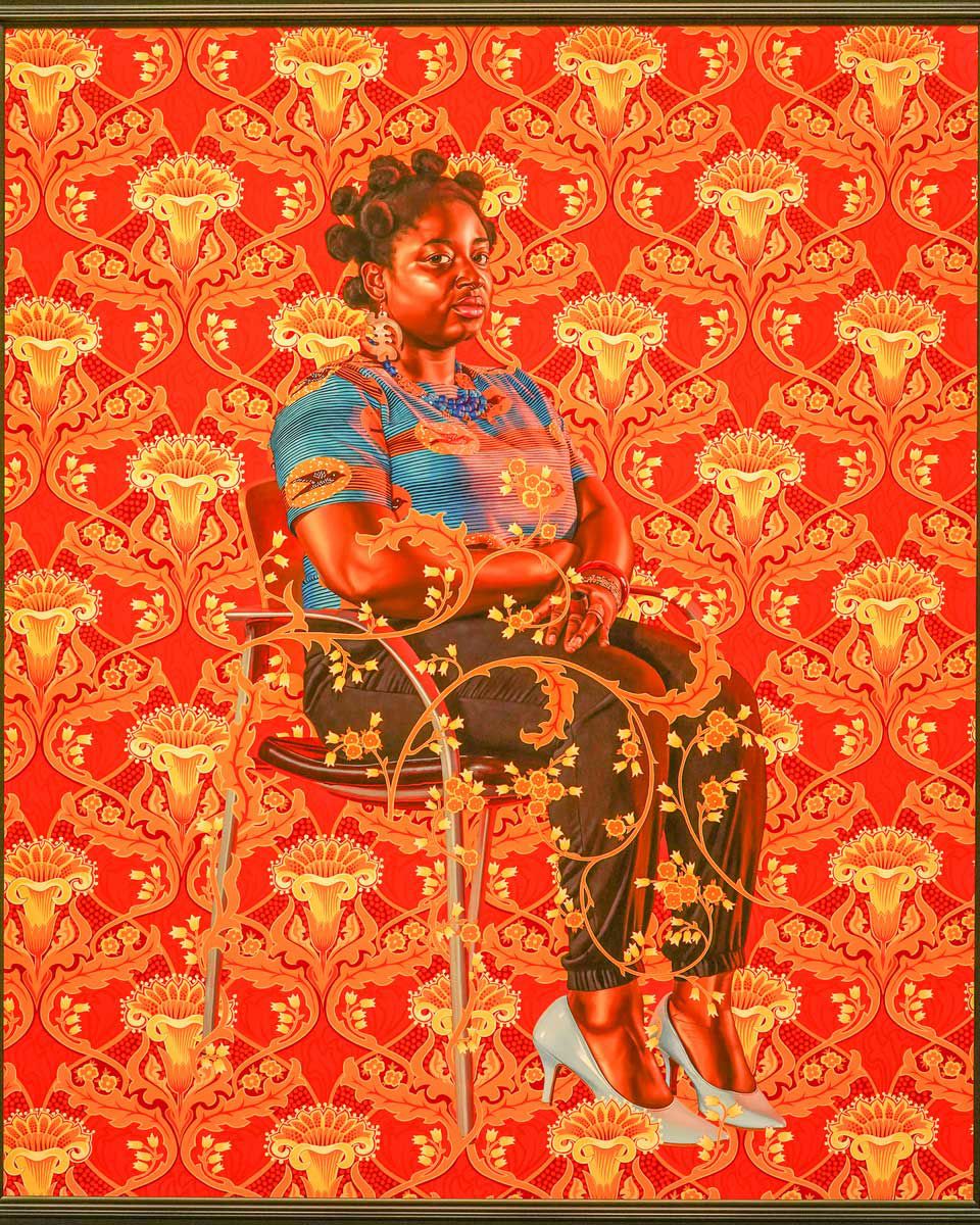Kehinde_Wiley_Yvonne-Osei by Dickson Beall